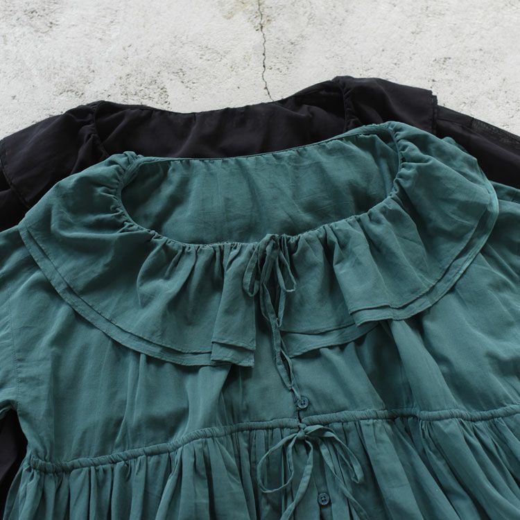 frill balloon blouse フリルバルーンブラウス