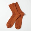 WASHI/RECYCLED COTTON RIB CREW SOCKS 和紙/リサイクルコットン リブクルーソックス