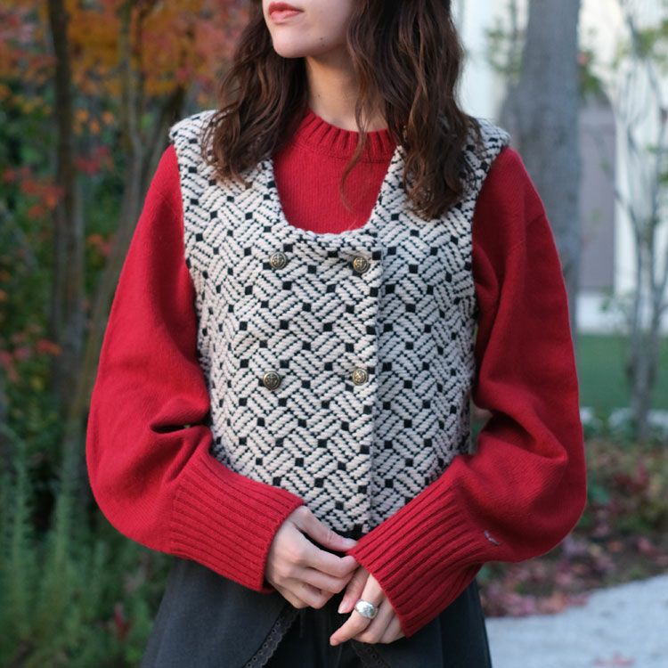 Deep Neck Gilet ディープネックジレ