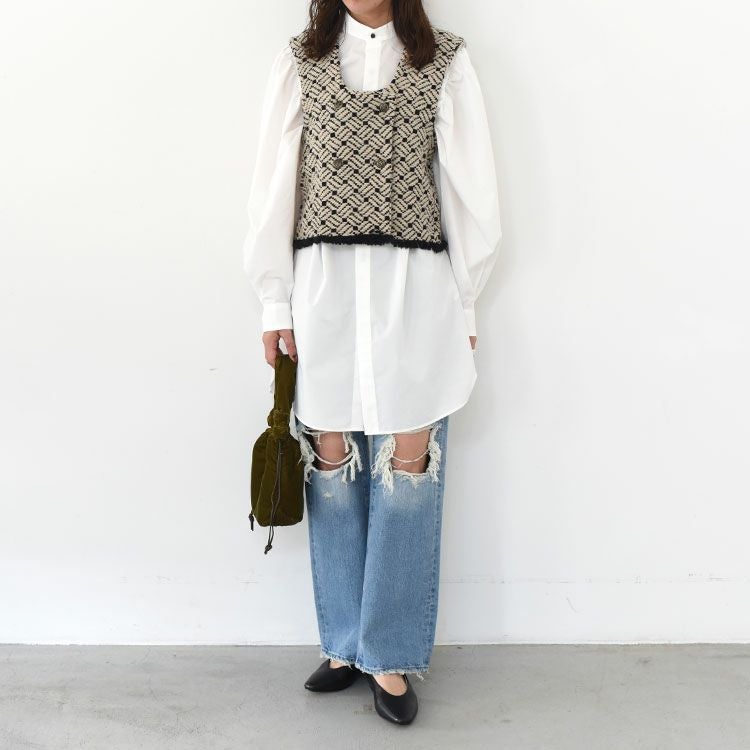 SALE 20％OFF】Deep Neck Gilet ディープネックジレ/JB270/JOHN