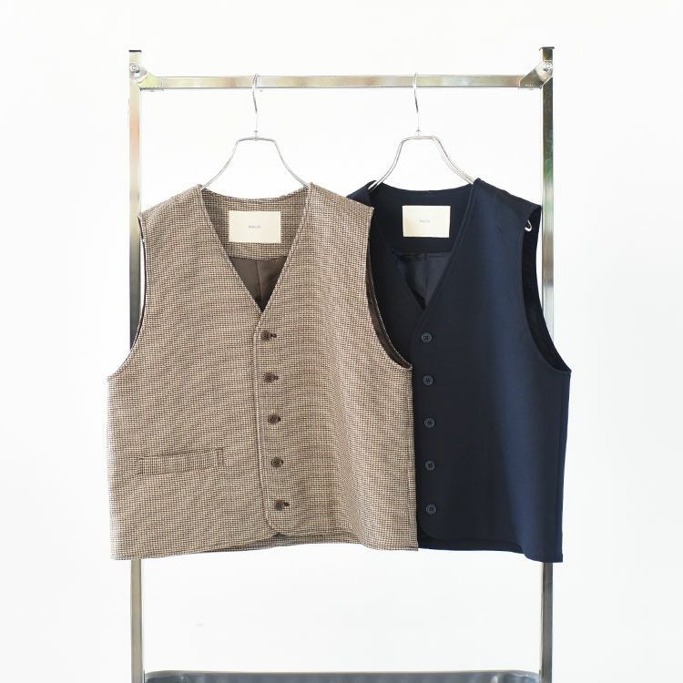 SALE 20％OFF】V neck vest Vネックベスト/3-739971/MidiUmi