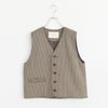 V neck vest Vネックベスト