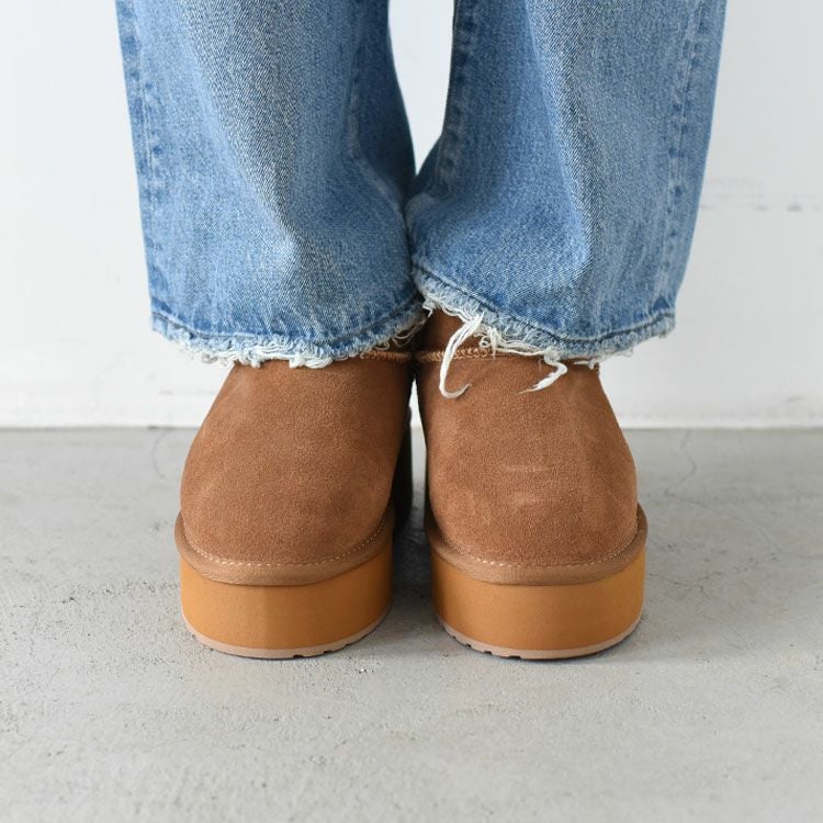 Platform Micro Wool プラットフォーム マイクロウール ムートンブーツ