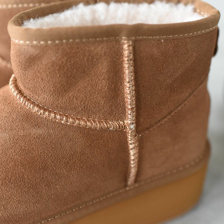 Platform Micro Wool プラットフォーム マイクロウール ムートンブーツ