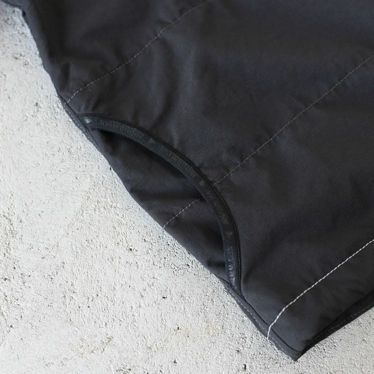 Cotton Nylon Octa collarless shirt jacket コットンナイロン オクタ カラーレスシャツジャケット