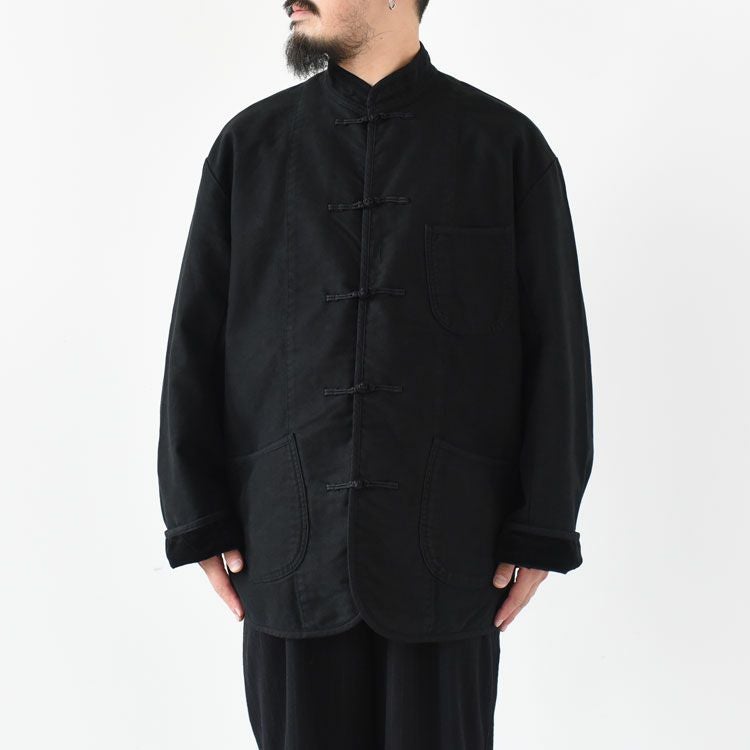 ジャケット・アウター Porter Classic MOLESKIN CHINESE JACKET MOLESKIN CHINESE JACKET WATCH CHAIN ITEM モールスキン チャイニーズ
