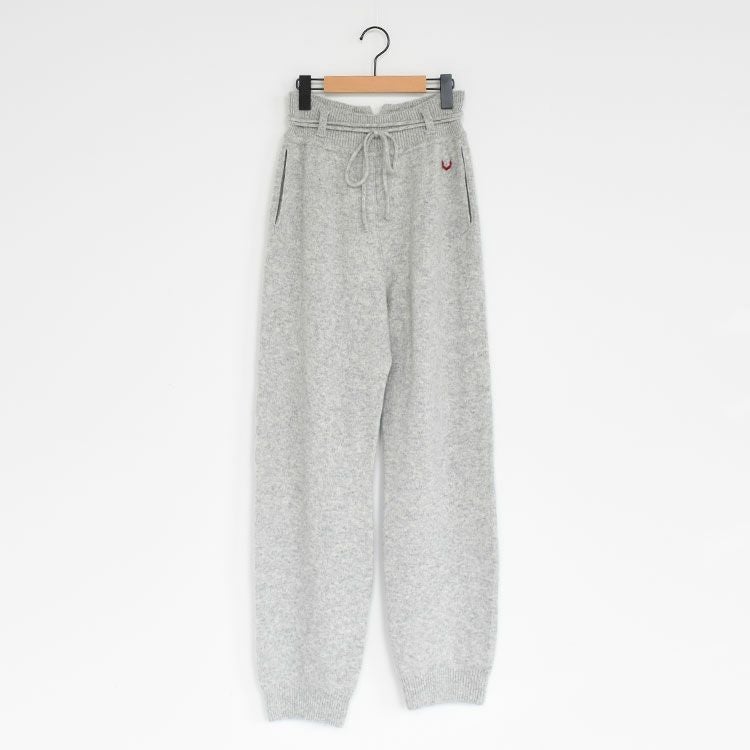 FINE LAMBS WOOL BELTED PANTS ファインラムウール ベルテッドパンツ