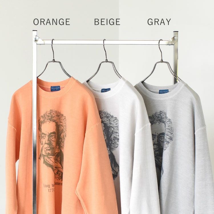 SALE 20％OFF】BEETHOVEN SWEAT P/O ベートーベン スウェットプル