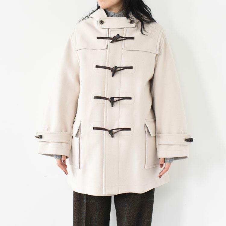 SALE 20％OFF】Alton Pile Melton Duffle Coat Short Length