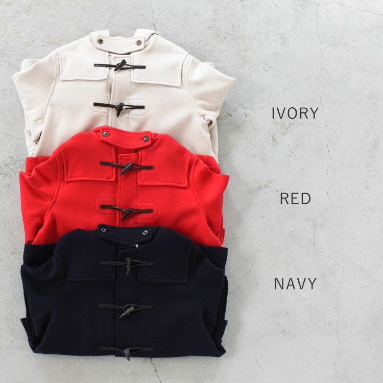 SALE 20％OFF】Alton Pile Melton Duffle Coat Short Length