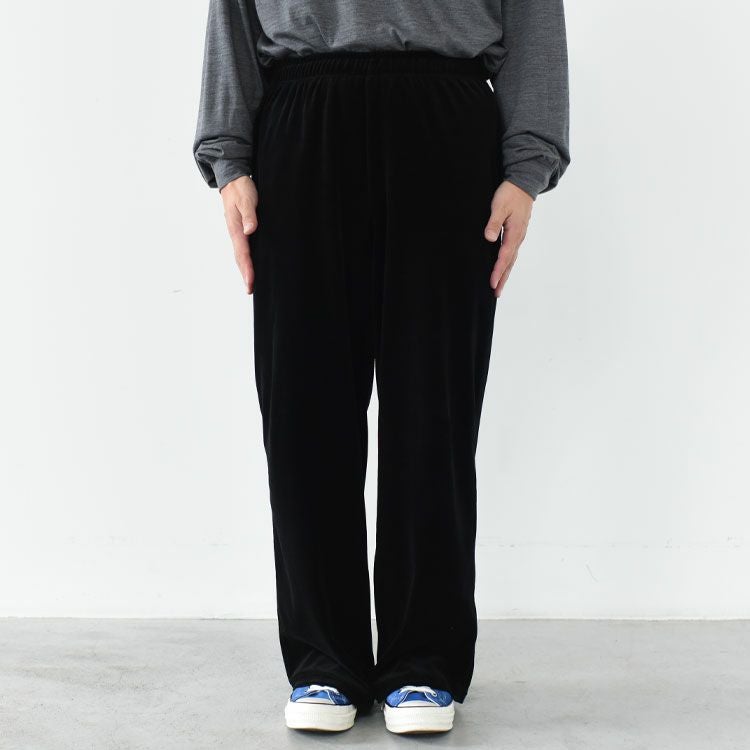 Organic Cotton Velour Track Pants オーガニッコットンベロア / トラックパンツ
