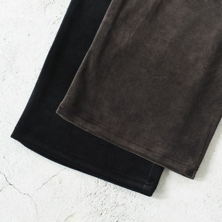Organic Cotton Velour Track Pants オーガニッコットンベロア / トラックパンツ