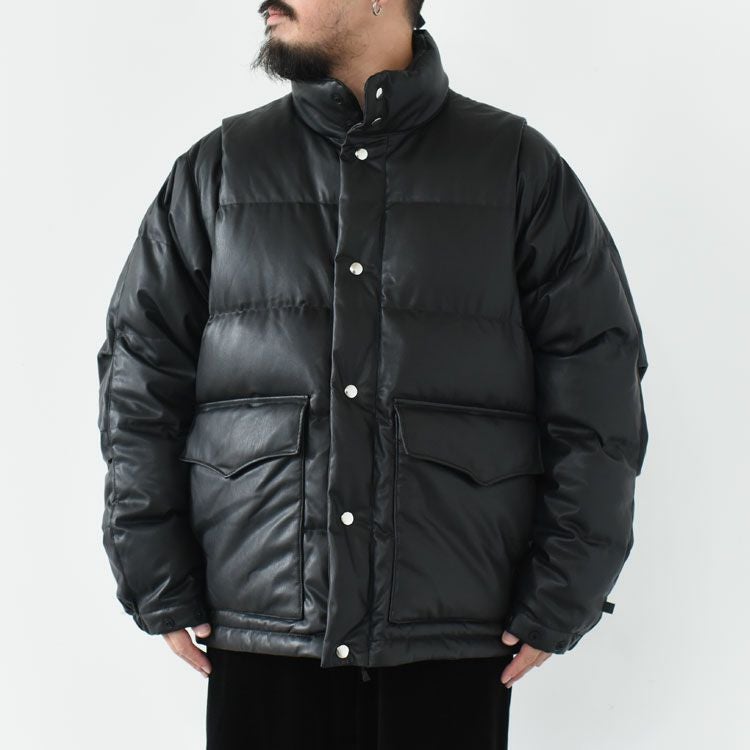 TECH 2WAY SYNTHETIC SKIN DOWN JACKET テック2ウェイ シンセティック