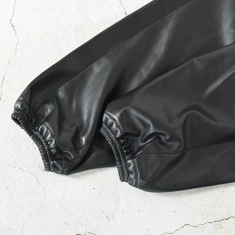 SALE 20％OFF】Synthetic Leather Zip Up Jacket シンセティックレザー