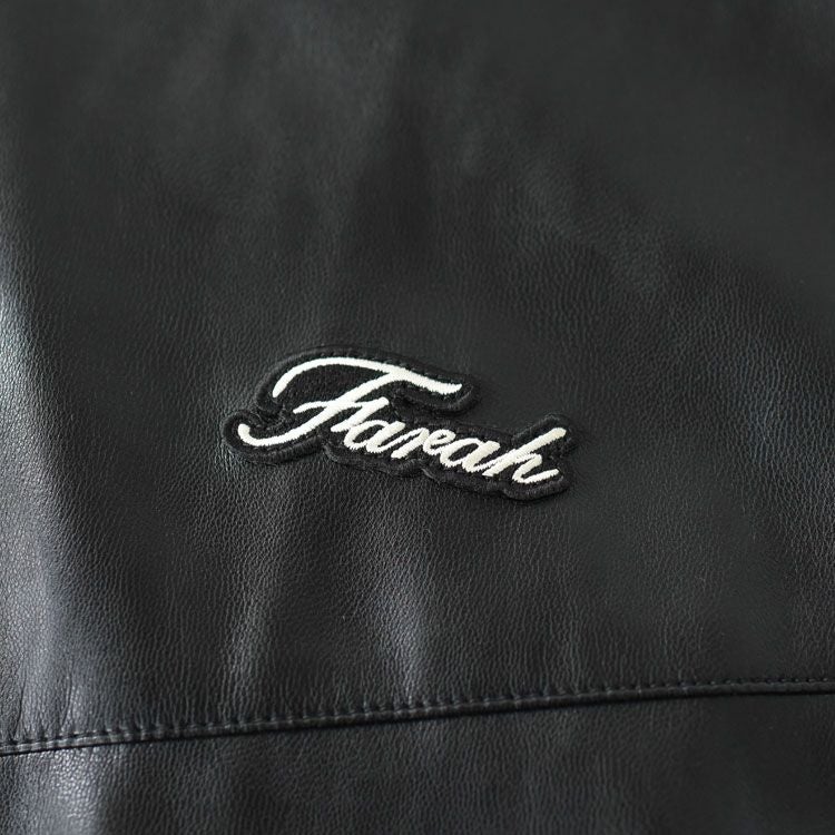 Synthetic Leather Zip Up Jacket シンセティックレザー ジップアップジャケット