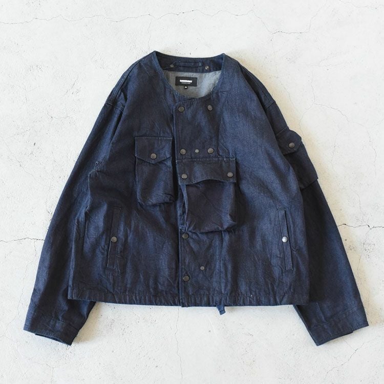 SALE 20％OFF】COLLARLESS JKT カラーレスジャケット/M2520-1A011F