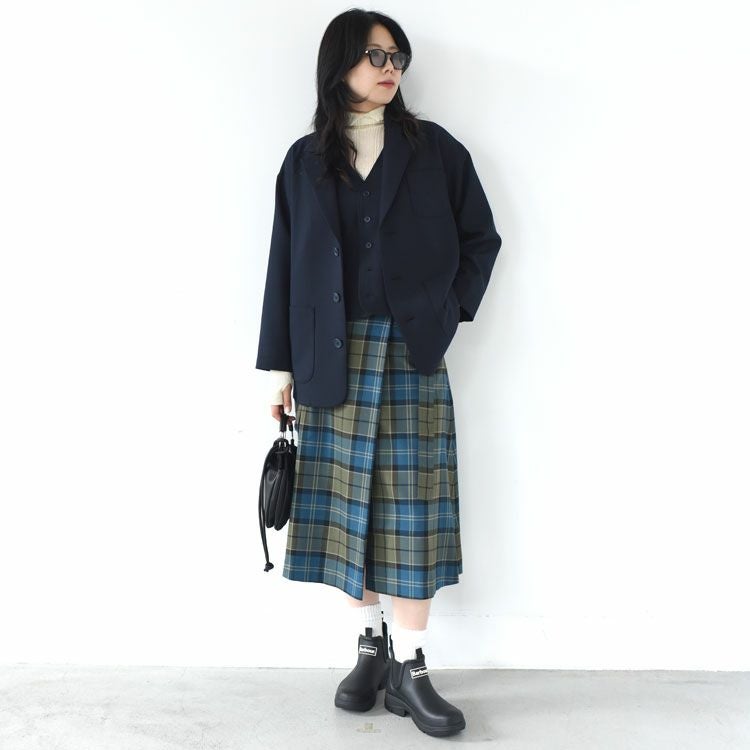 WILMA MAXI SKIRT ウィルマ タータンマキシスカート