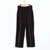 ORGANIC VELVET TOMBOY PANTS オーガニックベルベット トムボーイパンツ