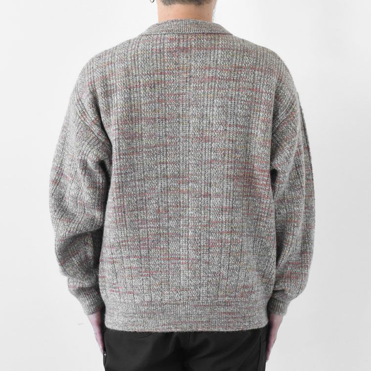 SALE 20％OFF】Rib Pattern Knit Jacket リブパターン ニット