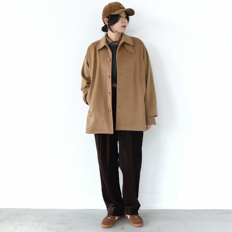 SALE 20％OFF】soutien collar middle coat ステンカラーミドルコート