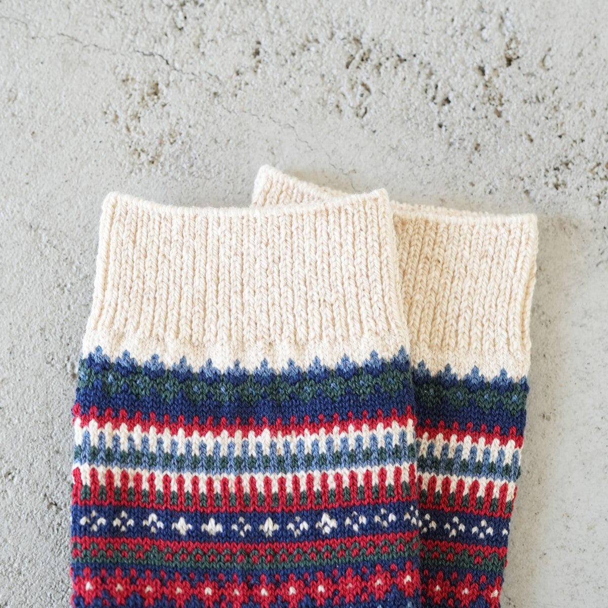 NORDIC PATTERN SOCKS ノルディック パターンソックス