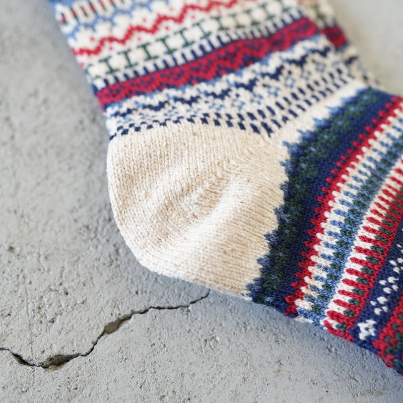 NORDIC PATTERN SOCKS ノルディック パターンソックス