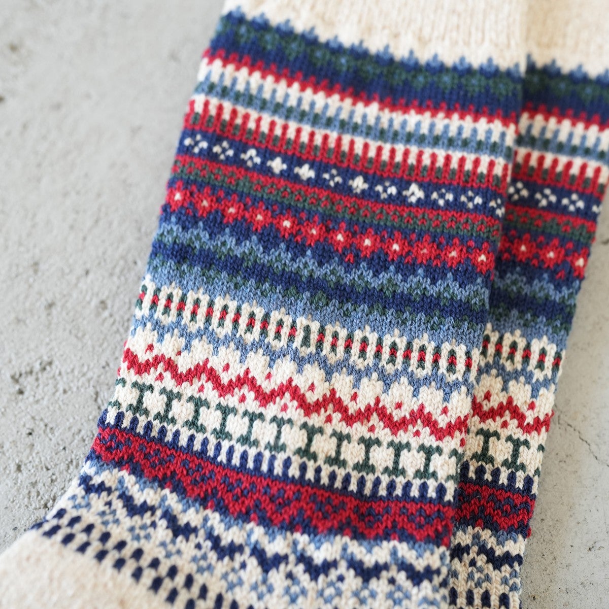 NORDIC PATTERN SOCKS ノルディック パターンソックス