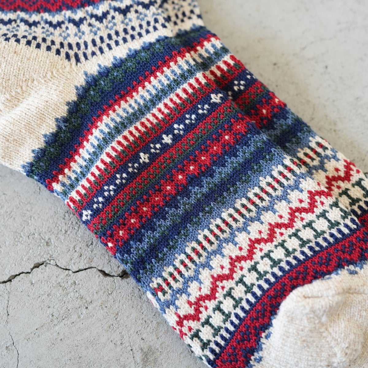 NORDIC PATTERN SOCKS ノルディック パターンソックス