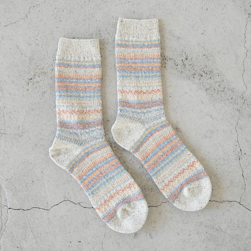 NORDIC PATTERN SOCKS ノルディック パターンソックス