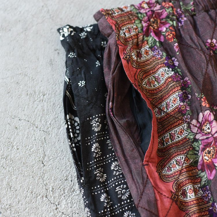 SALE 30％OFF】pattern quilt pants パターンキルトパンツ/CC-4012