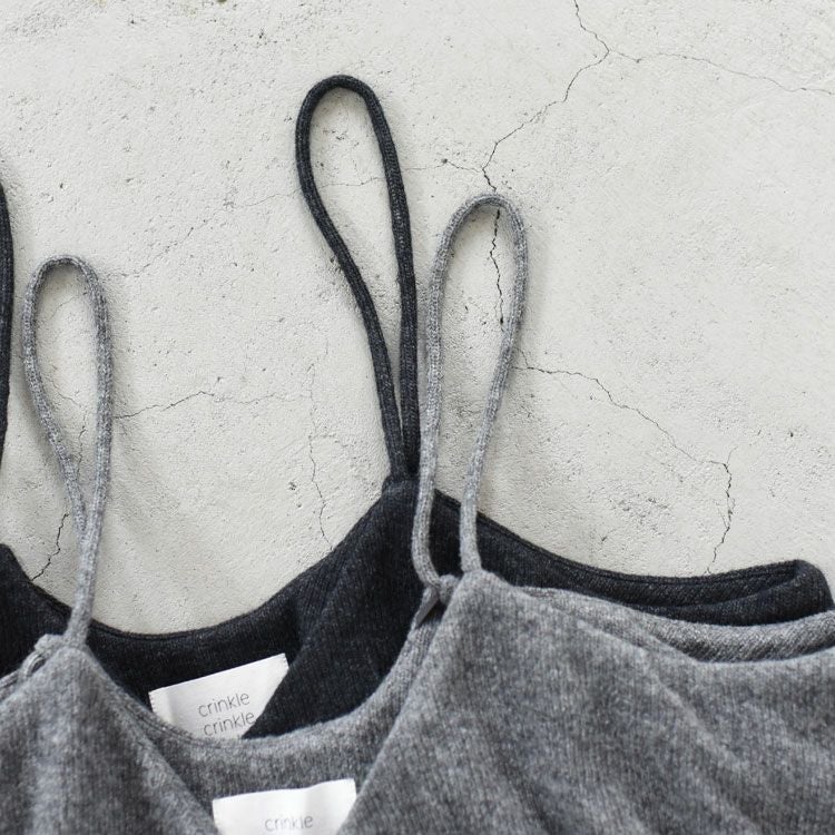 SALE 20％OFF】wool mix lingerie cami ウールミックスランジェリー