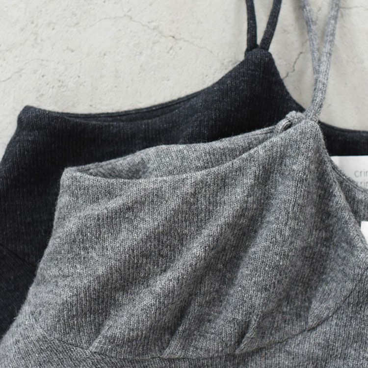 SALE 20％OFF】wool mix lingerie cami ウールミックスランジェリー