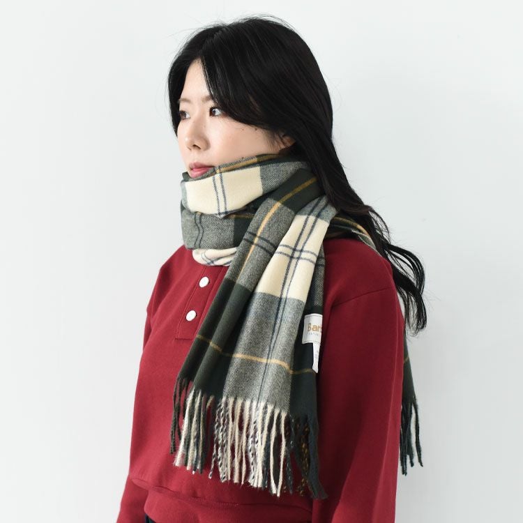 HAILESTARTAN SCARF ヘイルスタータンスカーフ /LSC0426/BARBOUR
