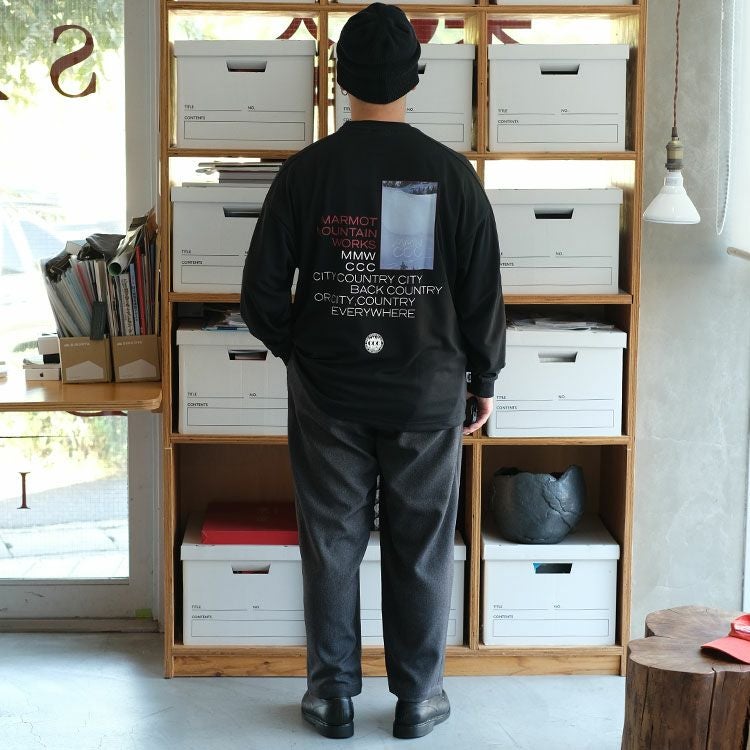 City Country City x Marmot MMWCCC L/S T-SHIRT ロングスリーブTシャツ