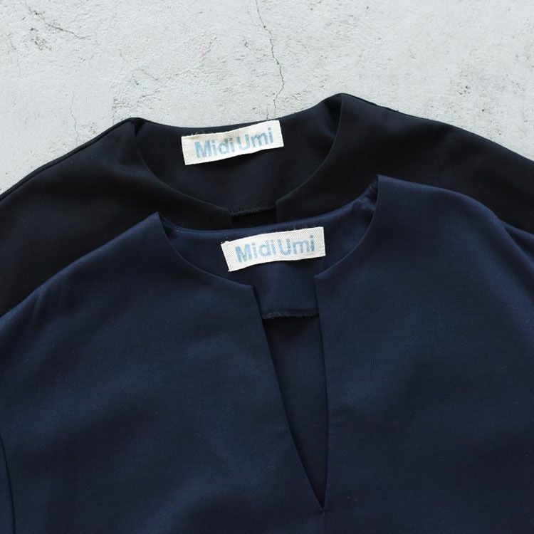 SALE 20％OFF】smooth double-knit skipper onepiece スムースダブル