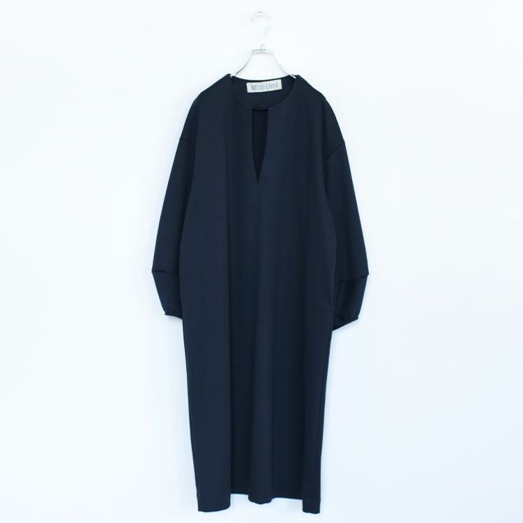 SALE 20％OFF】smooth double-knit skipper onepiece スムースダブル