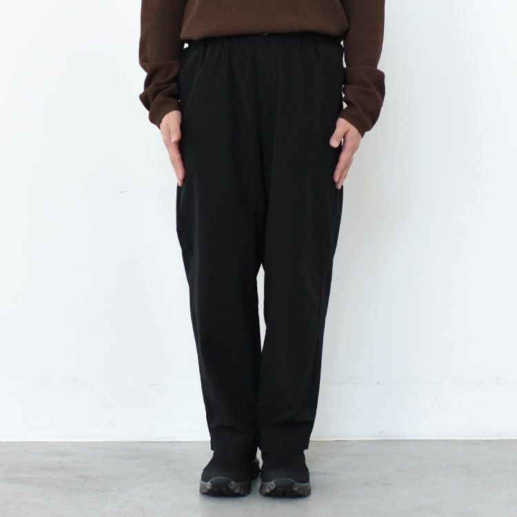 BONDING ABS WARM PANTS ブラック　パンツ　Lサイズ RELAX STRAIGHT EASY PANTS リラックスストレートイージーパンツ（ユニ