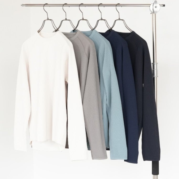 WAFFLE LIGHT L/S T-SHIRT ワッフルライトロングスリーブティーシャツ（ユニセックス）
