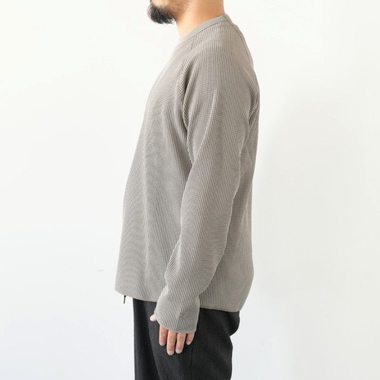 WAFFLE LIGHT L/S T-SHIRT ワッフルライトロングスリーブティーシャツ（ユニセックス）
