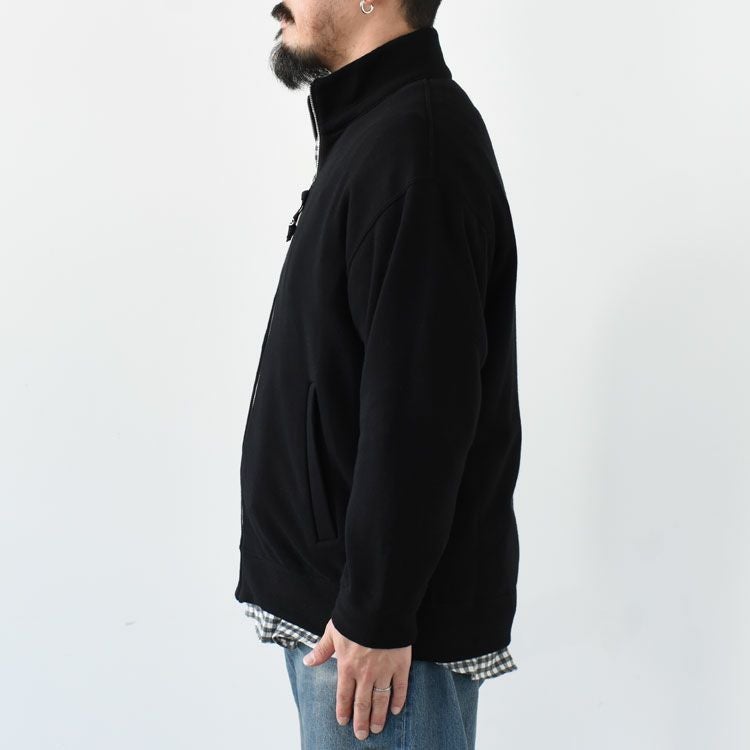 PEACE COTTON ZIP UP JACKET with SILVER CHARM ピースコットンジップ