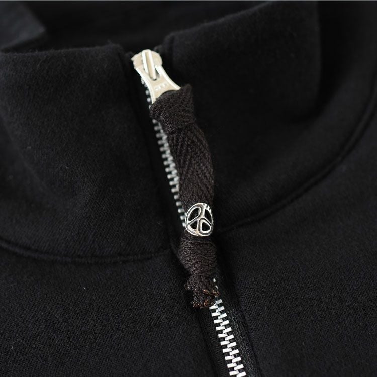 PEACE COTTON ZIP UP JACKET with SILVER CHARM ピースコットンジップアップジャケット シルバーチャーム