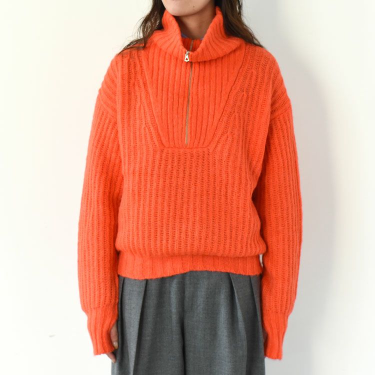 SALE 20%OFF】DUFFY HALF ZIP KNIT ダッフィー ハーフジップニット SALE 20%OFF】DUFFY HALF ZIP KNIT ダッフィー ハーフジップニット