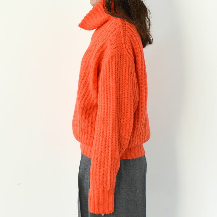 SALE 20％OFF】DUFFY HALF ZIP KNIT ダッフィー ハーフジップニット