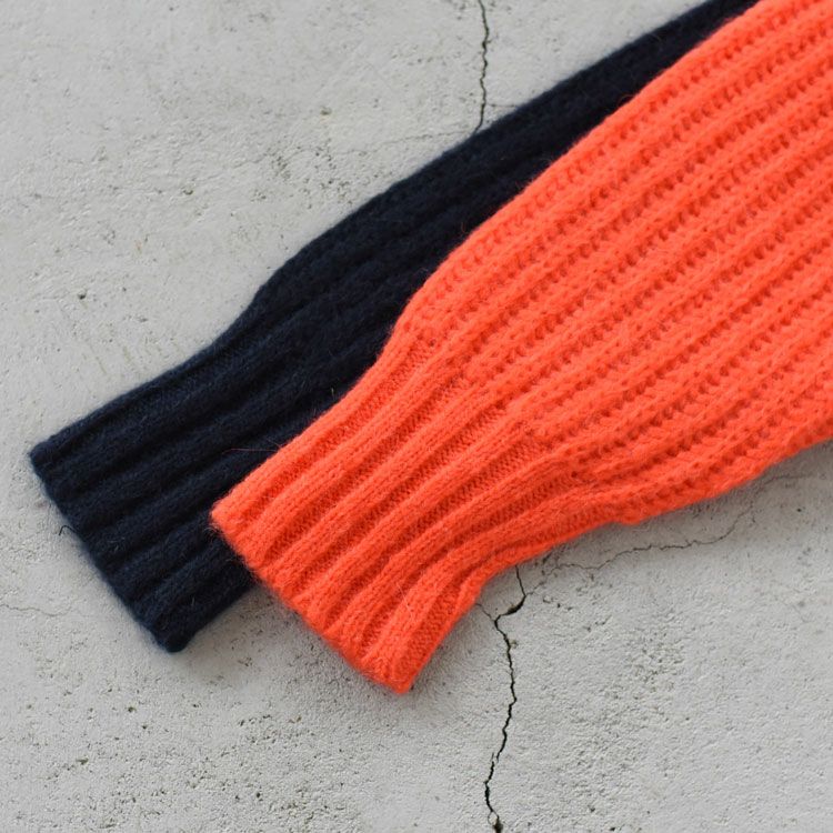 SALE 20％OFF】DUFFY HALF ZIP KNIT ダッフィー ハーフジップニット