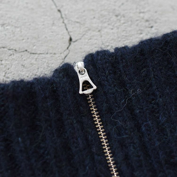SALE 30％OFF】DUFFY HALF ZIP KNIT ダッフィー ハーフジップニット