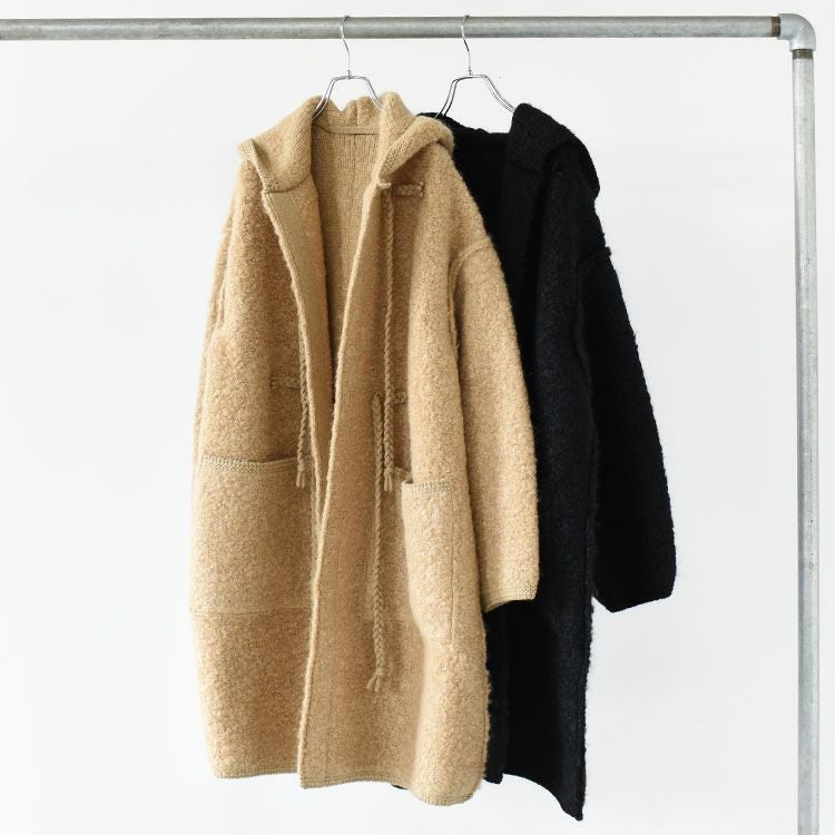 MOHAIR & SHETLAND WOOL JUMBO LOOP KNIT COAT ジャンボループニットコート