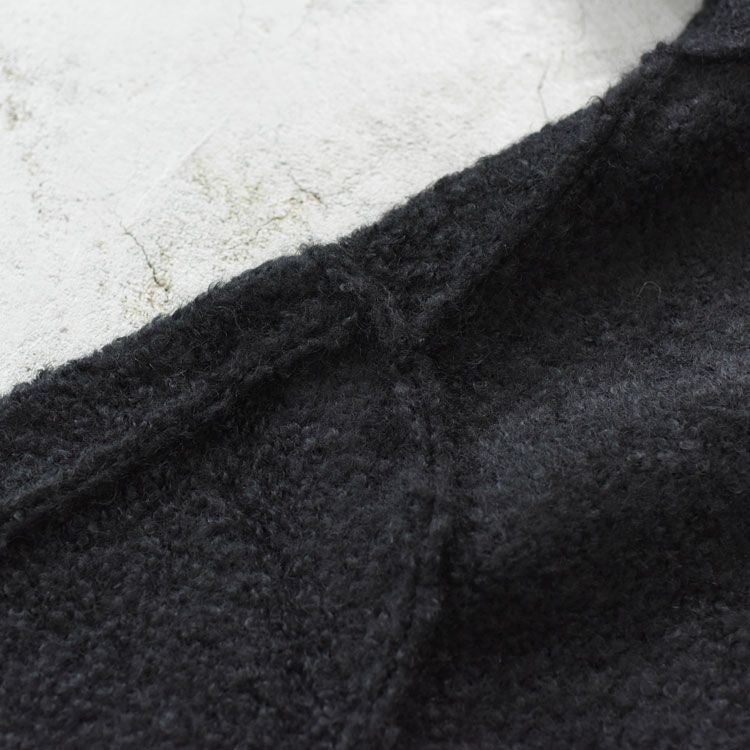 MOHAIR & SHETLAND WOOL JUMBO LOOP KNIT COAT ジャンボループニット