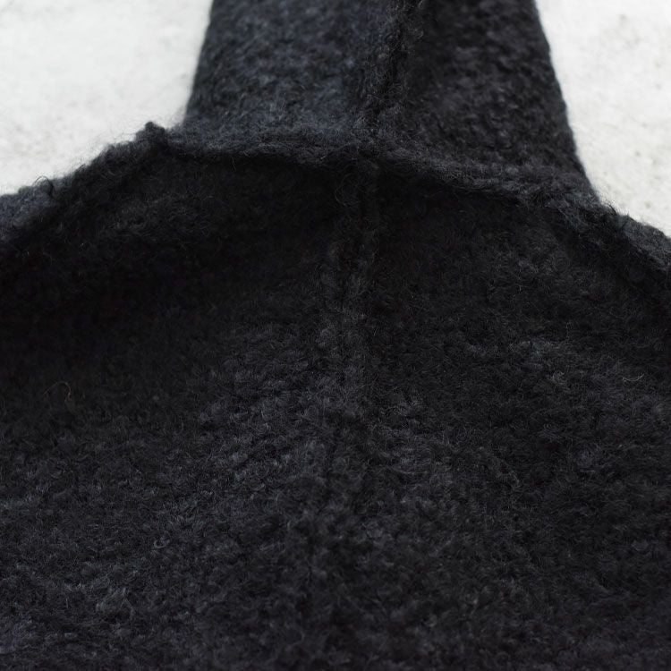 MOHAIR & SHETLAND WOOL JUMBO LOOP KNIT COAT ジャンボループニット