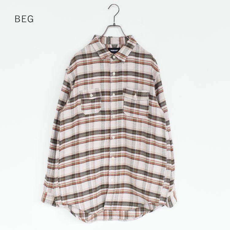 TWILL CHECK FIELD SHIRT ツイルチェック フィールドシャツ
