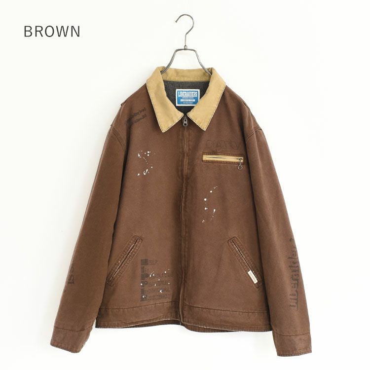 SALE 20％OFF】GARMENT DYED WORK JACKET ガーメントダイ ワーク